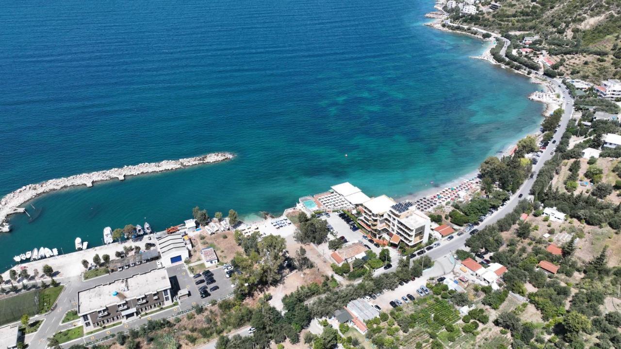 Paradise Beach Hotel Radhimë Exterior foto