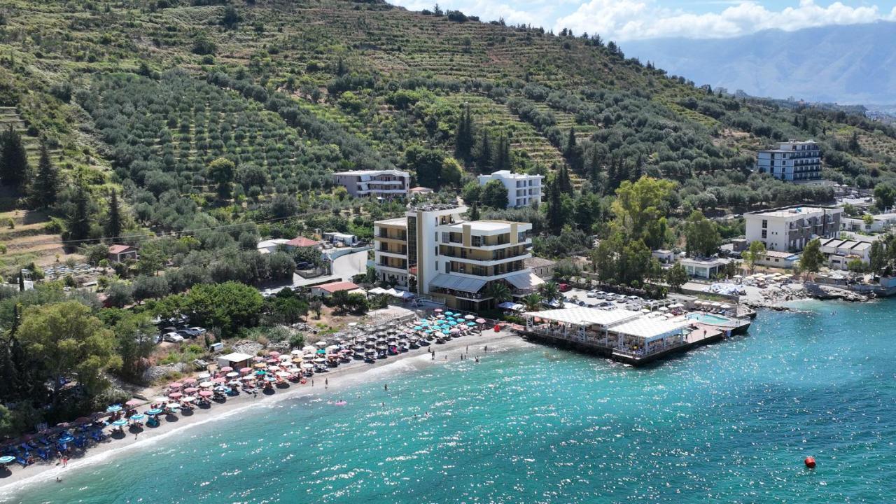 Paradise Beach Hotel Radhimë Exterior foto