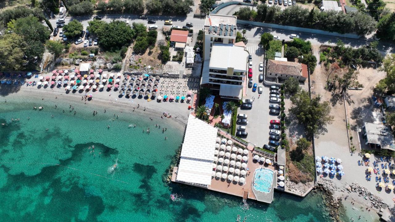 Paradise Beach Hotel Radhimë Exterior foto